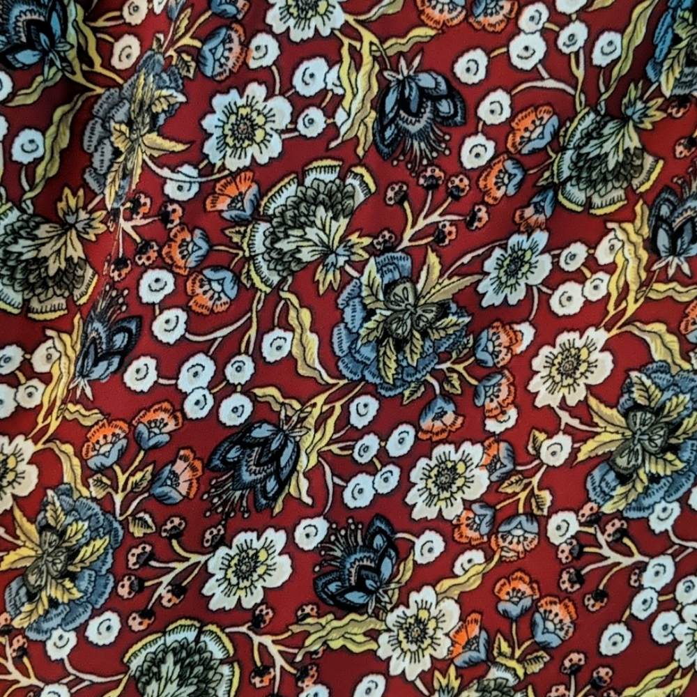 DONATED EUC Loft Floral Blouse - Picture 2 of 3
